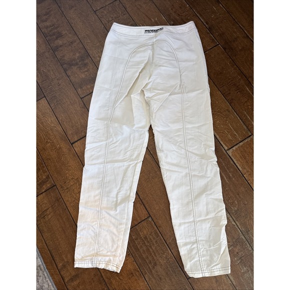 Vintage Women's Mossimo White Windbreaker Y2K Pants Size S made in USA - Picture 3 of 9